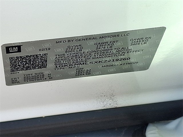 2019 GMC Acadia SLT-1