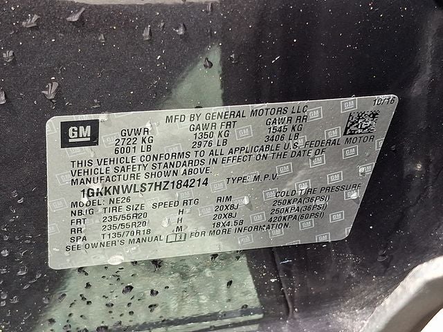 2017 GMC Acadia SLT