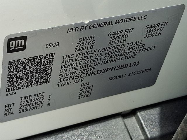 2023 Chevrolet Tahoe LT