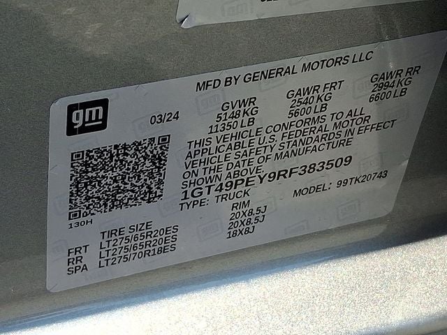 2024 GMC Sierra 2500HD AT4