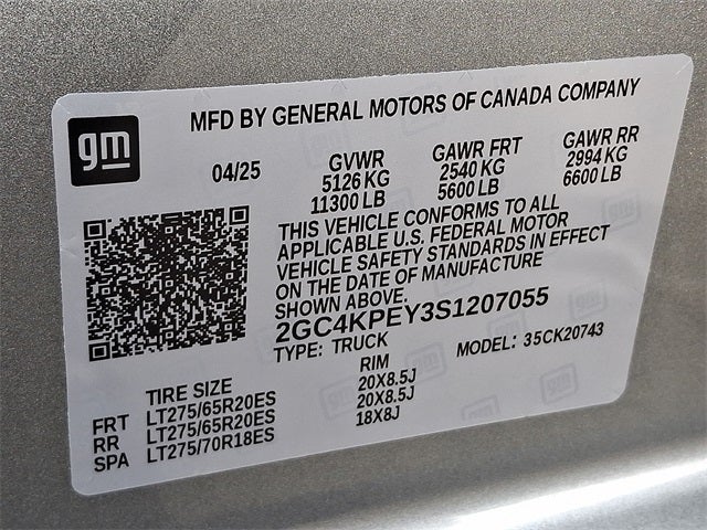 2025 Chevrolet Silverado 2500HD LTZ