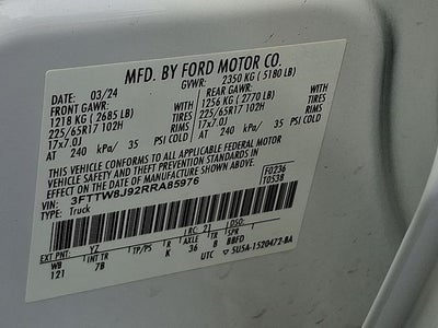 2024 Ford Maverick XLT