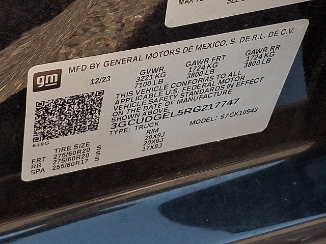 2024 Chevrolet Silverado 1500 LTZ