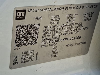 2023 GMC Sierra 1500 Pro