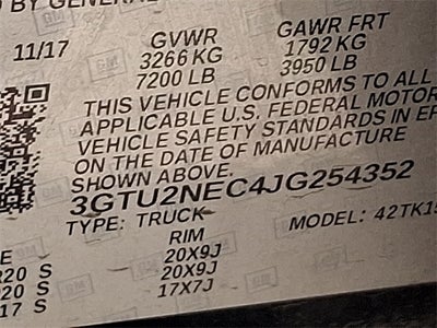 2018 GMC Sierra 1500 SLT