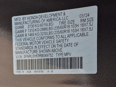 2024 Honda Odyssey EX-L