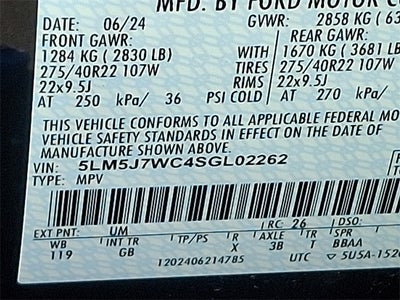 2025 Lincoln Aviator Reserve