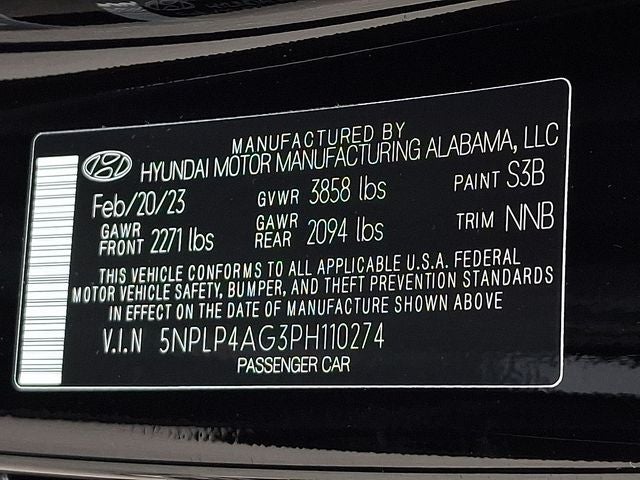 2023 Hyundai Elantra Limited