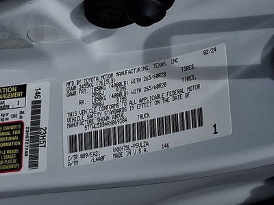 2024 Toyota Tundra Limited Hybrid