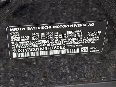2021 BMW X3 sDrive30i