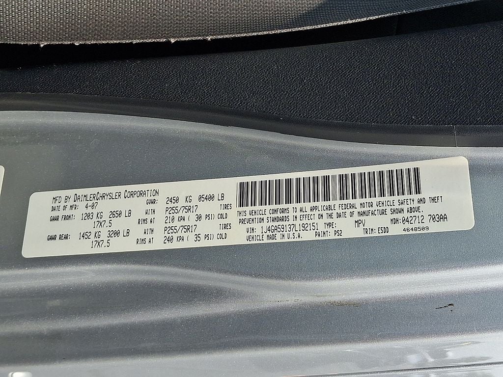 2007 Jeep Wrangler Unlimited Sahara