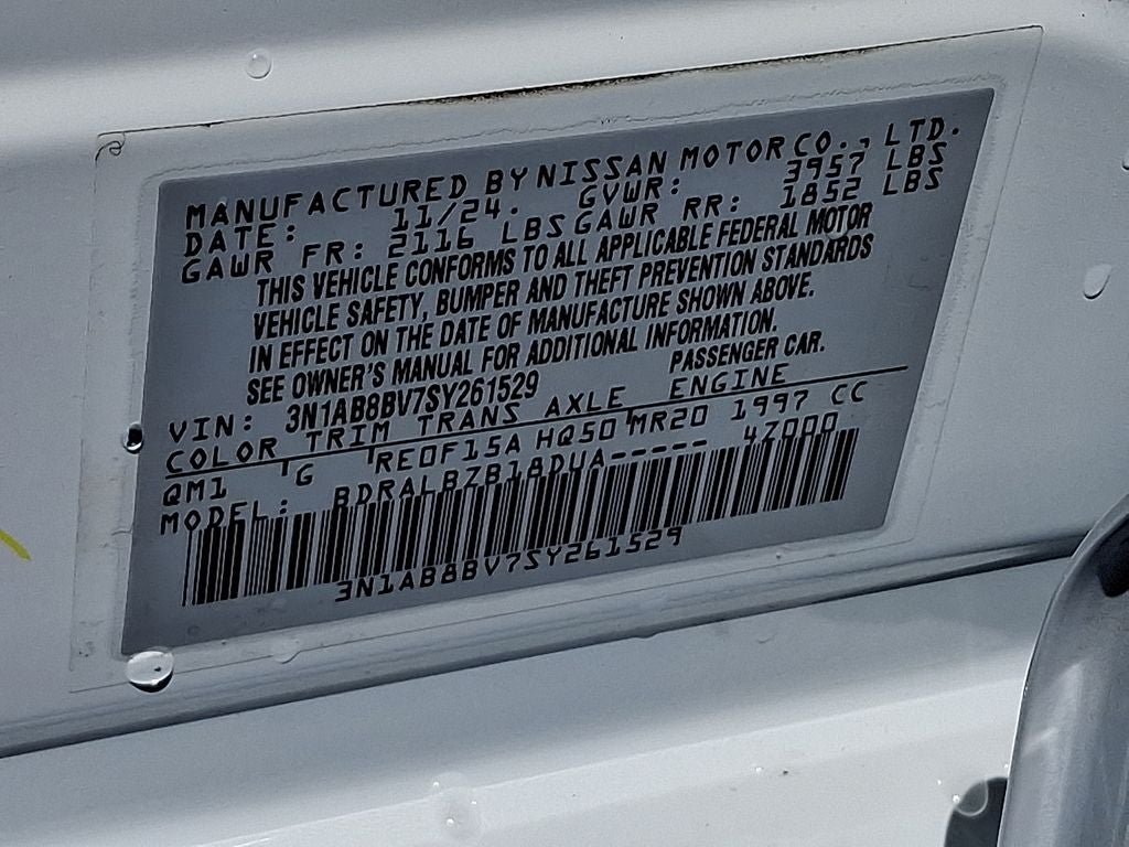 2025 Nissan Sentra S