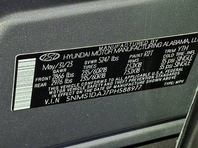 2023 Hyundai Santa Fe SE