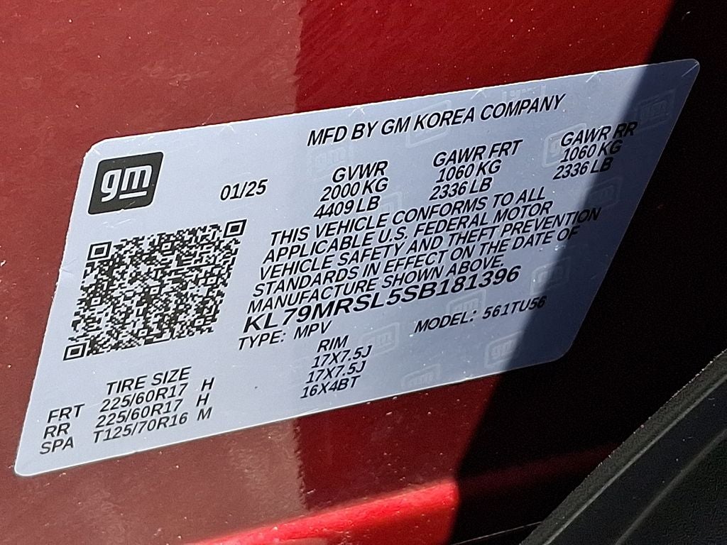 2025 Chevrolet TrailBlazer LT