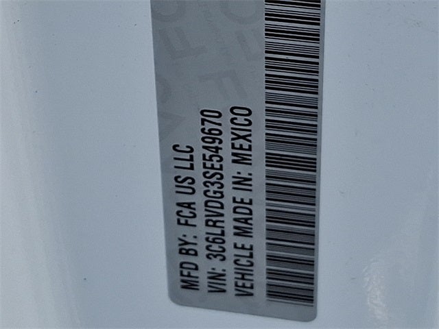 2025 RAM ProMaster 2500 Cargo Van Tradesman High Roof 159' WB w/Pass Seat