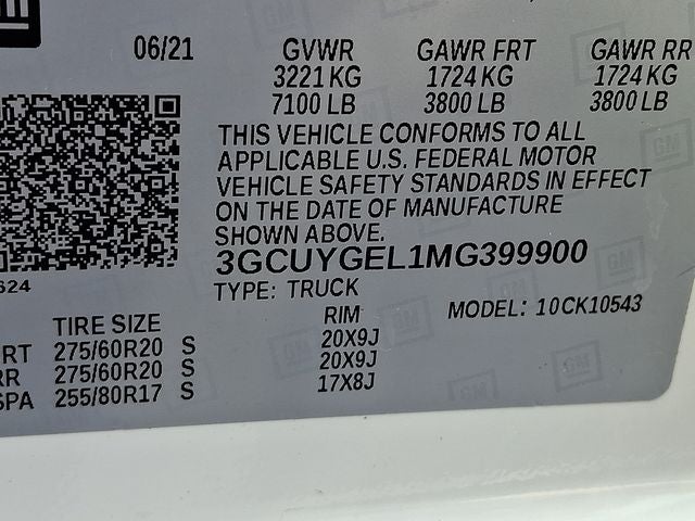 2021 Chevrolet Silverado 1500 4WD Crew Cab Short Bed LTZ