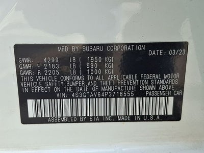 2023 Subaru Impreza Premium 5-Door